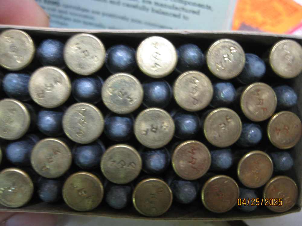 Very Scarce Navy Arms 32 LONG RIMFIRE 50 rd Excel Revolver Ammo; more avail-img-5