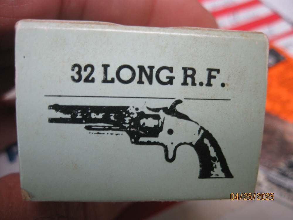 Very Scarce Navy Arms 32 LONG RIMFIRE 50 rd Excel Revolver Ammo; more avail-img-2