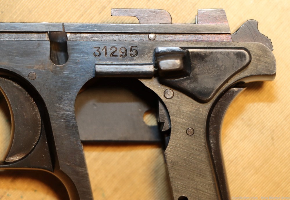 Scarce, Fine & Matching WWII German Luftwaffe FEG Model 37 Pistol-img-11