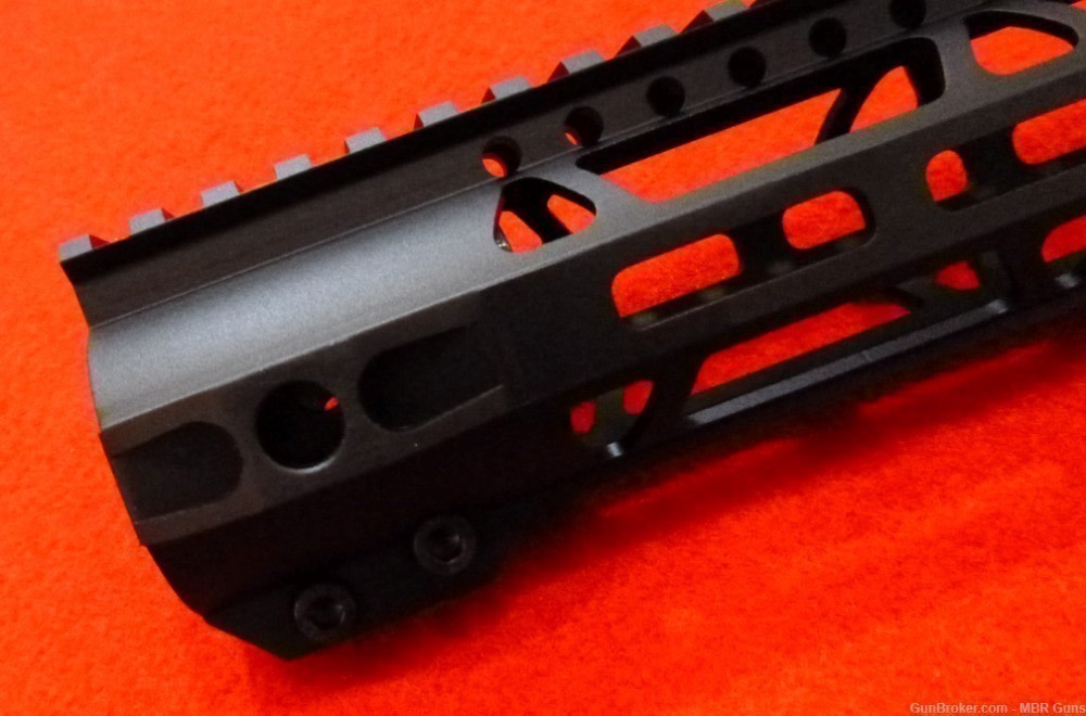 AR 10 LR-308 15" M-Lok Lightweight Freefloat Rail Low Profile 6061-T6-img-1
