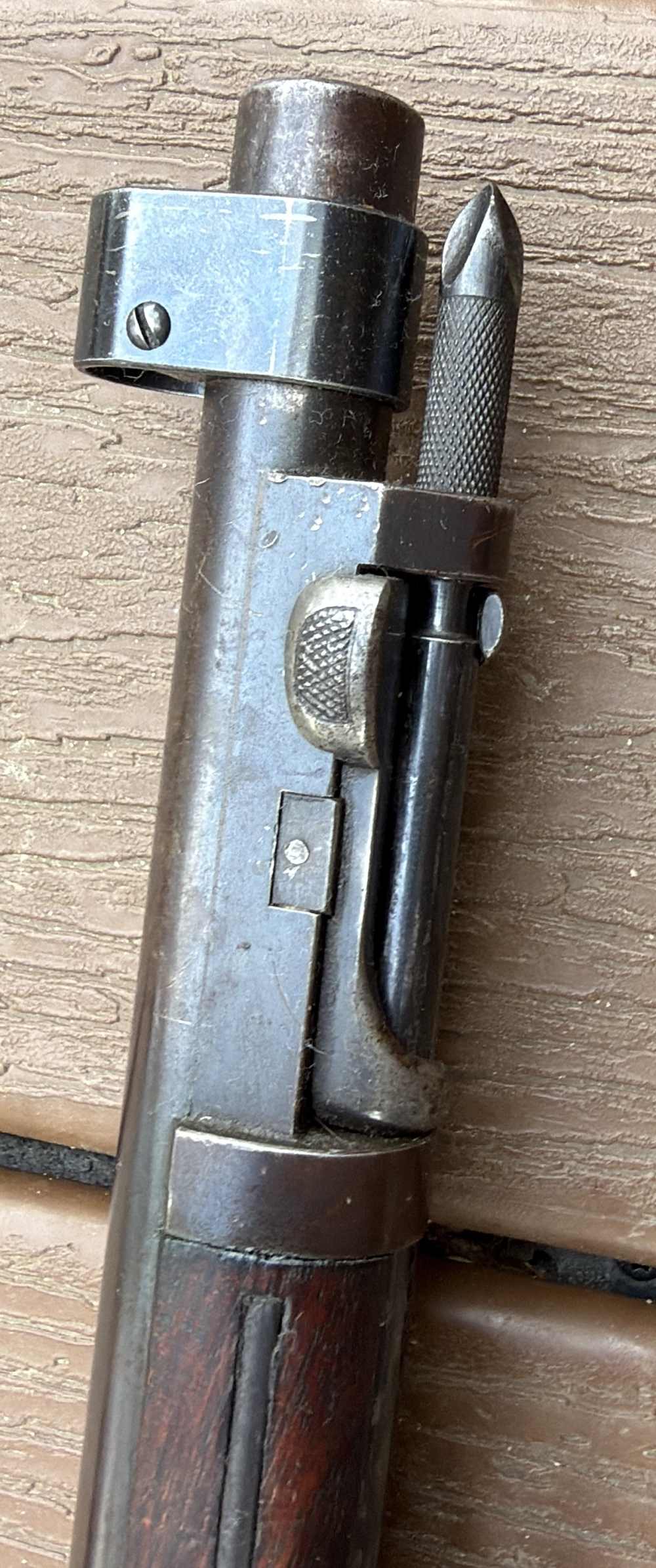 Nice US Springfield trapdoor model 1888 rod bayonet 45-70 antique -img-15