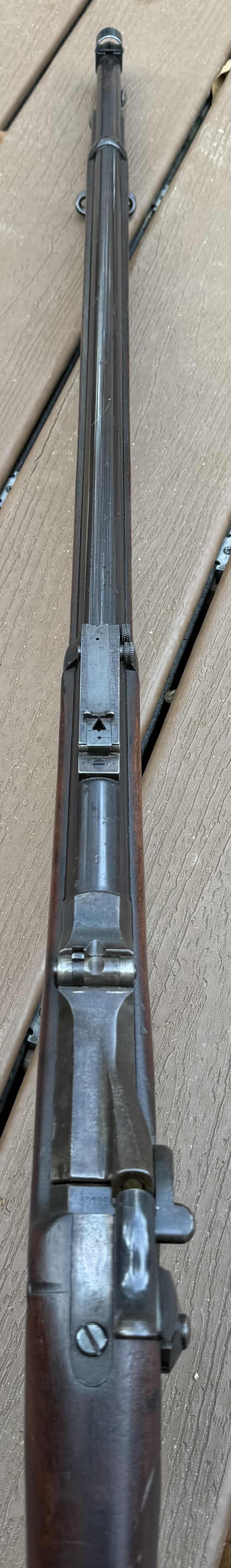 Nice US Springfield trapdoor model 1888 rod bayonet 45-70 antique -img-19