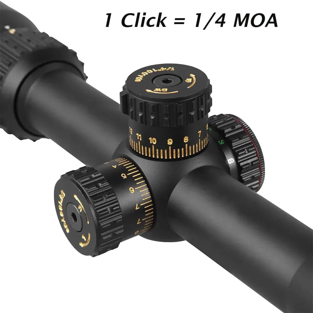 Sniper NT-HD 6-24X50AOL Scope 1" Tube with Red, Green Illuminated Reticle-img-1