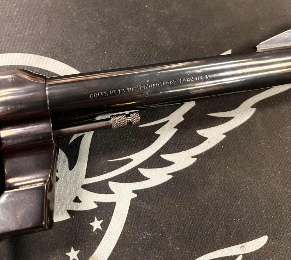 USED COLT TROOPER REVOLVER .357MAG 6-SHOT - REBLUED-img-6