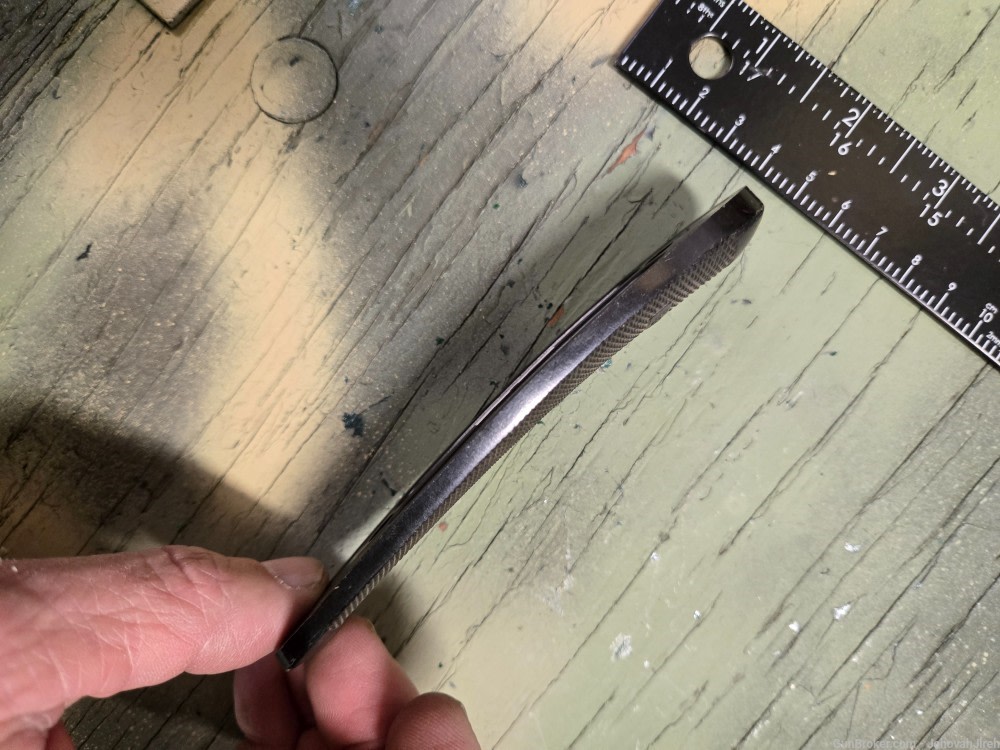 Vintage Original Remington rifle buttplate -img-7