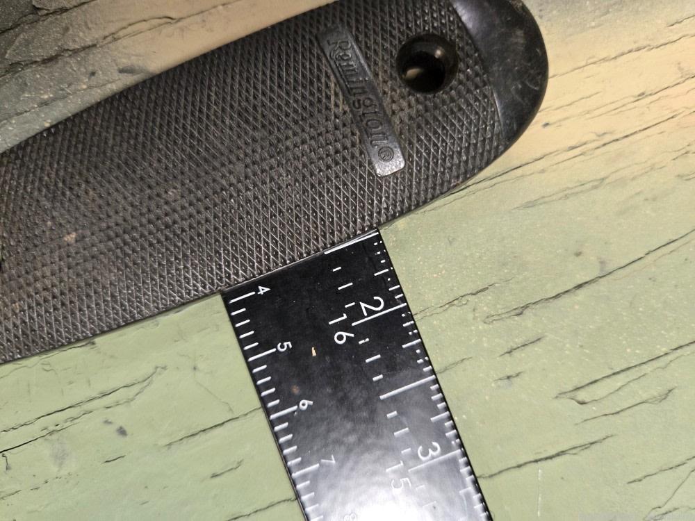 Vintage Original Remington rifle buttplate -img-5