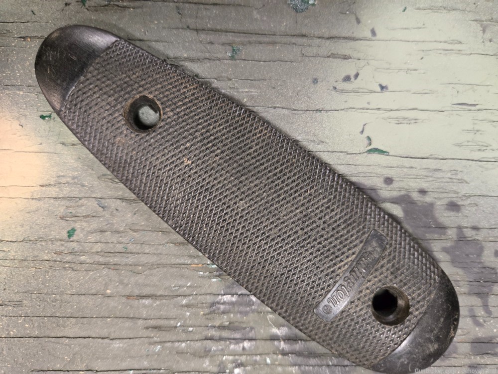 Vintage Original Remington rifle buttplate -img-1