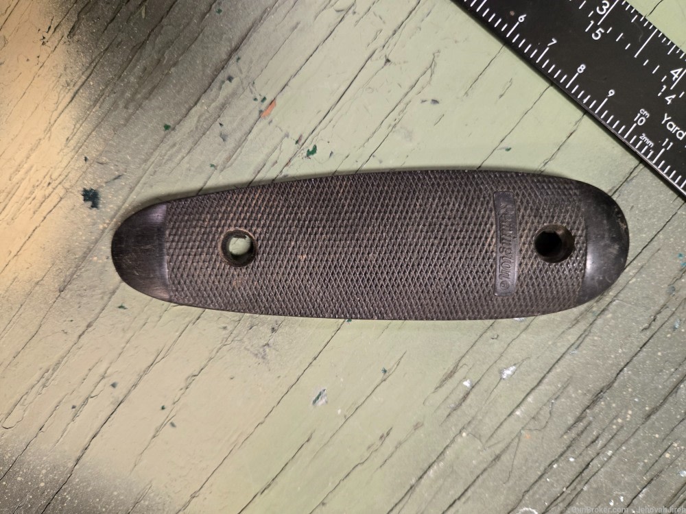 Vintage Original Remington rifle buttplate -img-0