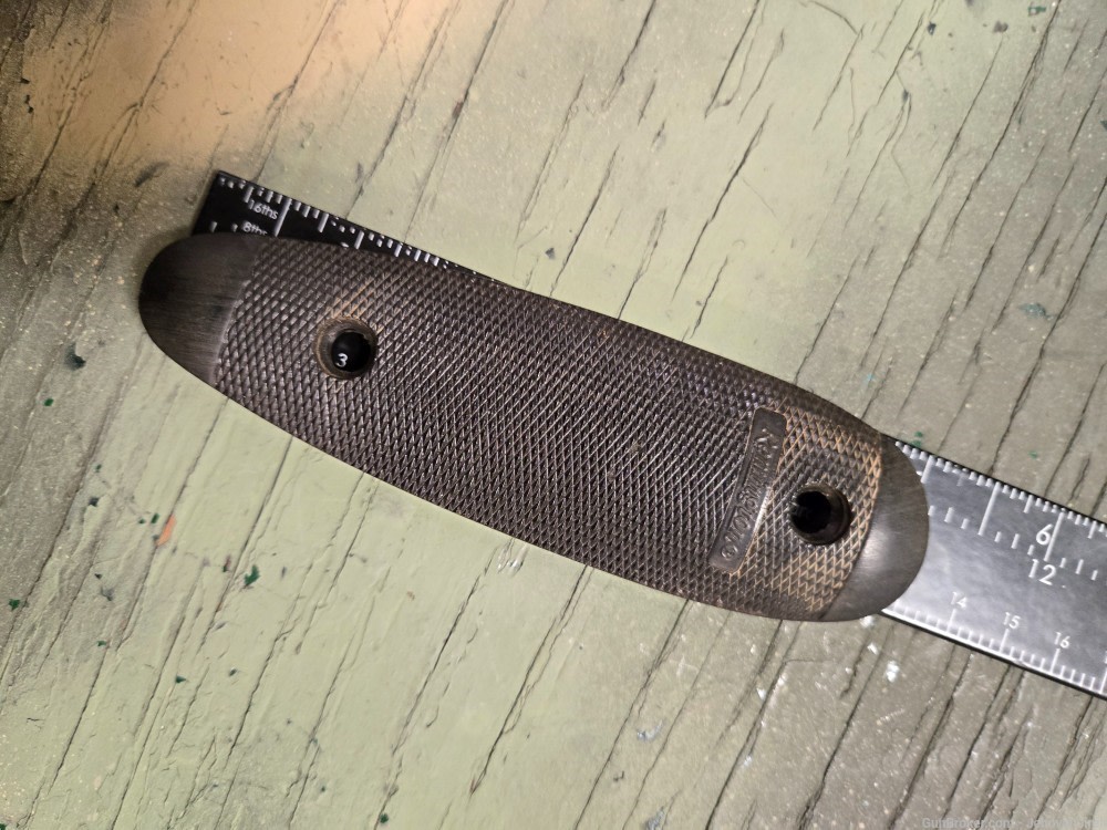 Vintage Original Remington buttplate for rifle -img-4