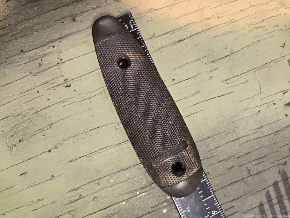 Vintage Original Remington buttplate for rifle -img-1