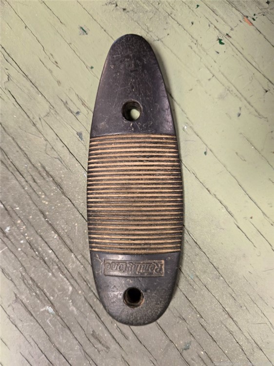 Vintage Original Remington Shotgun buttplate -img-9