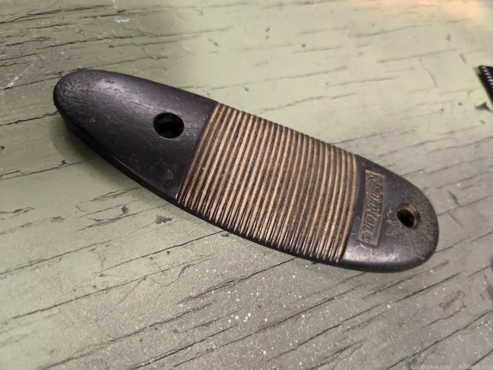 Vintage Original Remington Shotgun buttplate -img-2