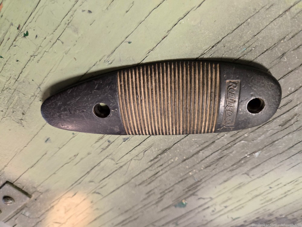 Vintage Original Remington Shotgun buttplate -img-10