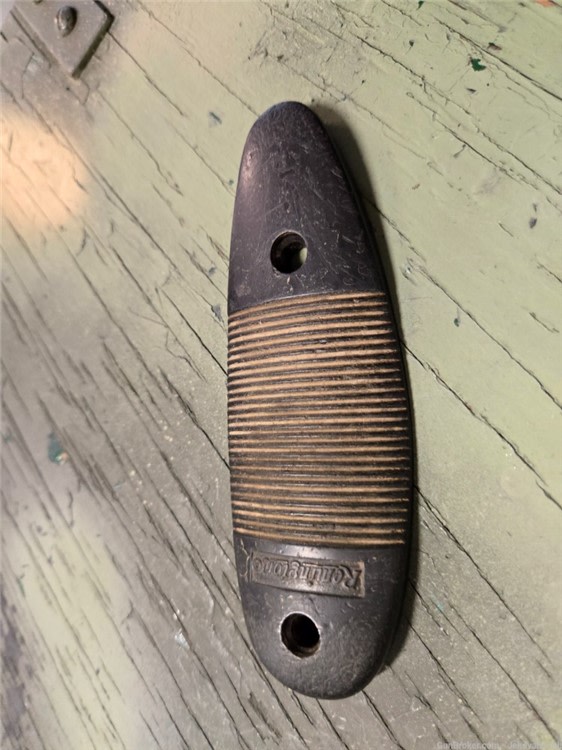Vintage Original Remington Shotgun buttplate -img-4