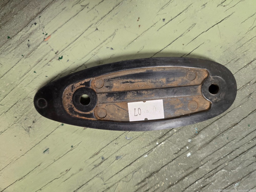 Vintage Original Remington Shotgun buttplate -img-8
