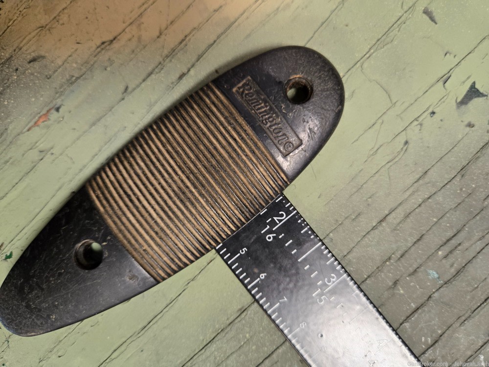 Vintage Original Remington Shotgun buttplate -img-1