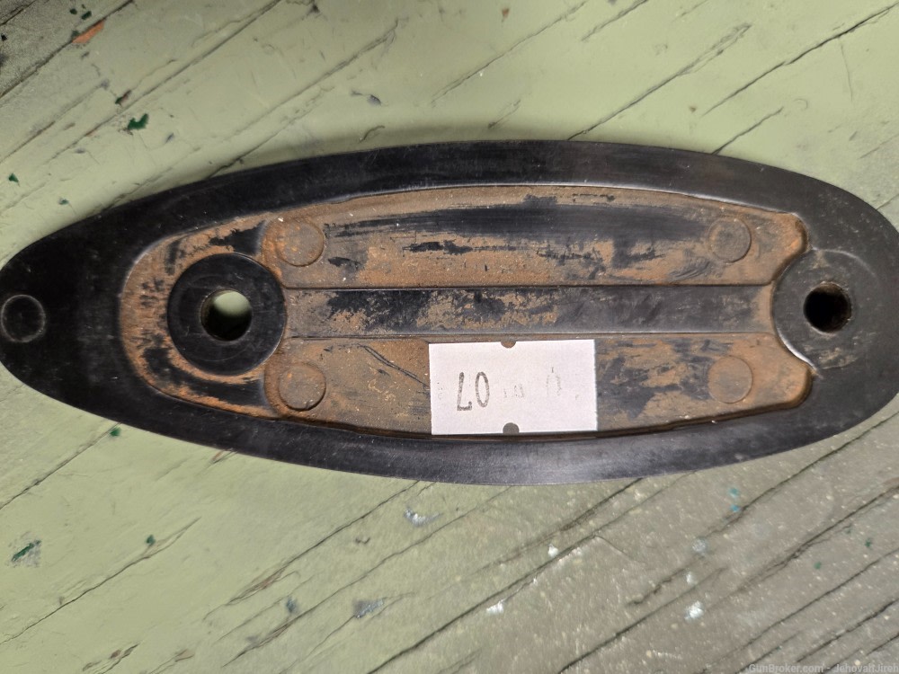 Vintage Original Remington Shotgun buttplate -img-7