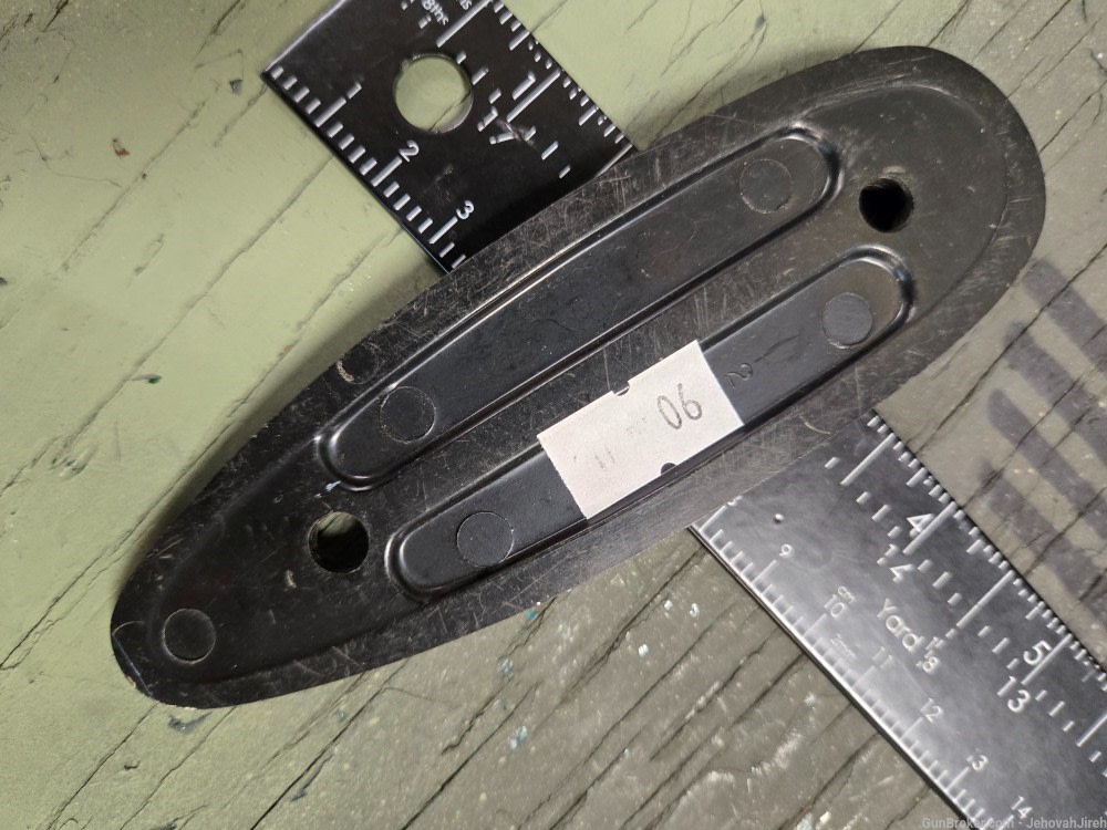 Vintage Original Remington rifle buttplate -img-8