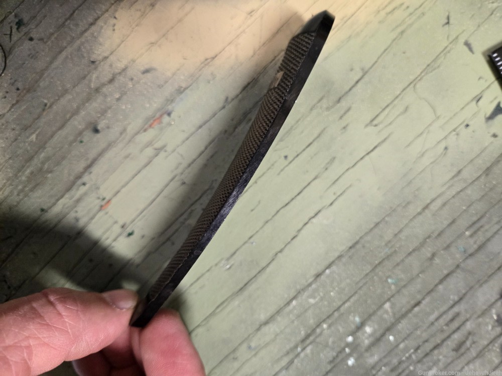 Vintage Original Remington rifle buttplate -img-5