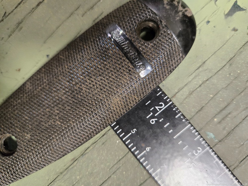 Vintage Original Remington rifle buttplate -img-4