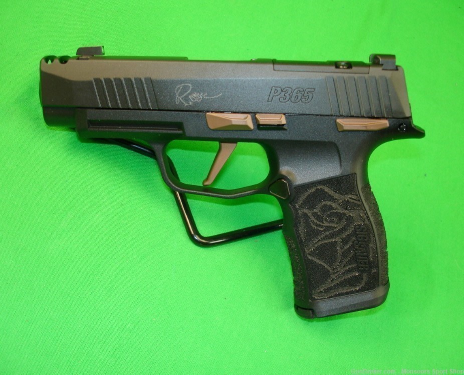 Sig Sauer P365 Rose 9mm - #365XL-9-ROSE-MS - NEW - Free Ship/No CC Fees-img-1