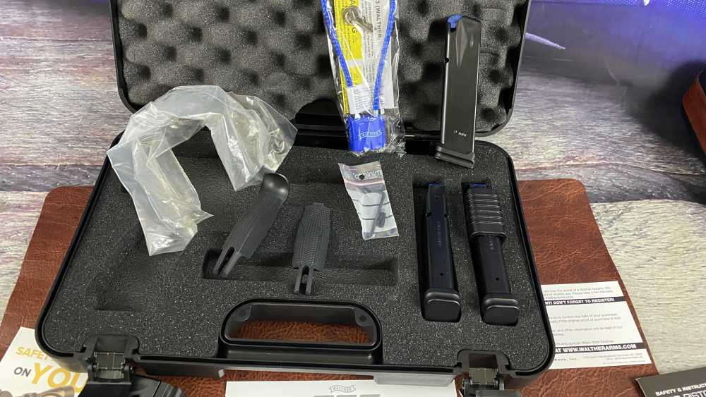 Walther PDP MATCH Pistol 9MM 5" Optics Ready 20RD, with CH optic and plate -img-8