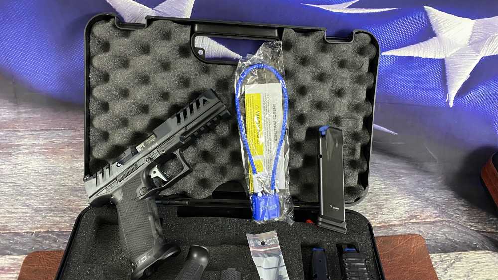 Walther PDP MATCH Pistol 9MM 5" Optics Ready 20RD, with CH optic and plate -img-10
