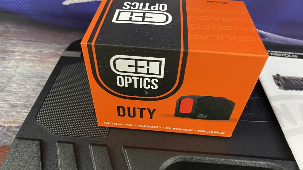 Walther PDP MATCH Pistol 9MM 5" Optics Ready 20RD, with CH optic and plate -img-1