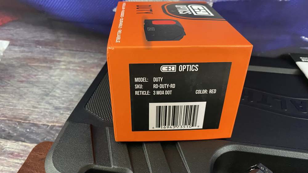 Walther PDP MATCH Pistol 9MM 5" Optics Ready 20RD, with CH optic and plate -img-3