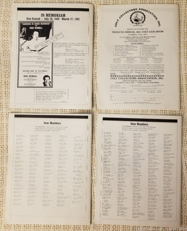 The Rampant Colt Magazine Collectable (1991 Volume 10 Numbers 1-4)-img-1