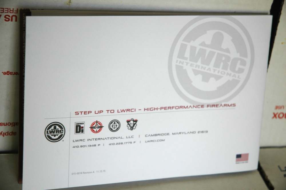 LWRCI DI Direct Impingement Operators Manual AR15 AR-15 M4-img-4