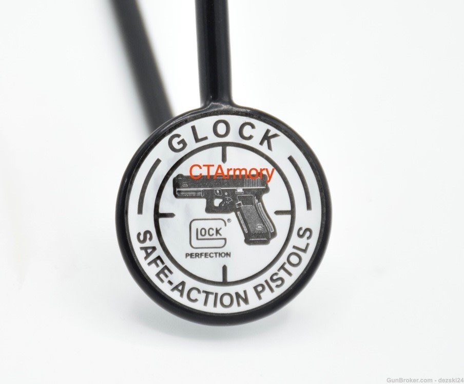 GLOCK PERFECTION LOGO KICK STAND PISTOL DISPLAY 17 19 22 23 26 27 36 43X 48-img-3