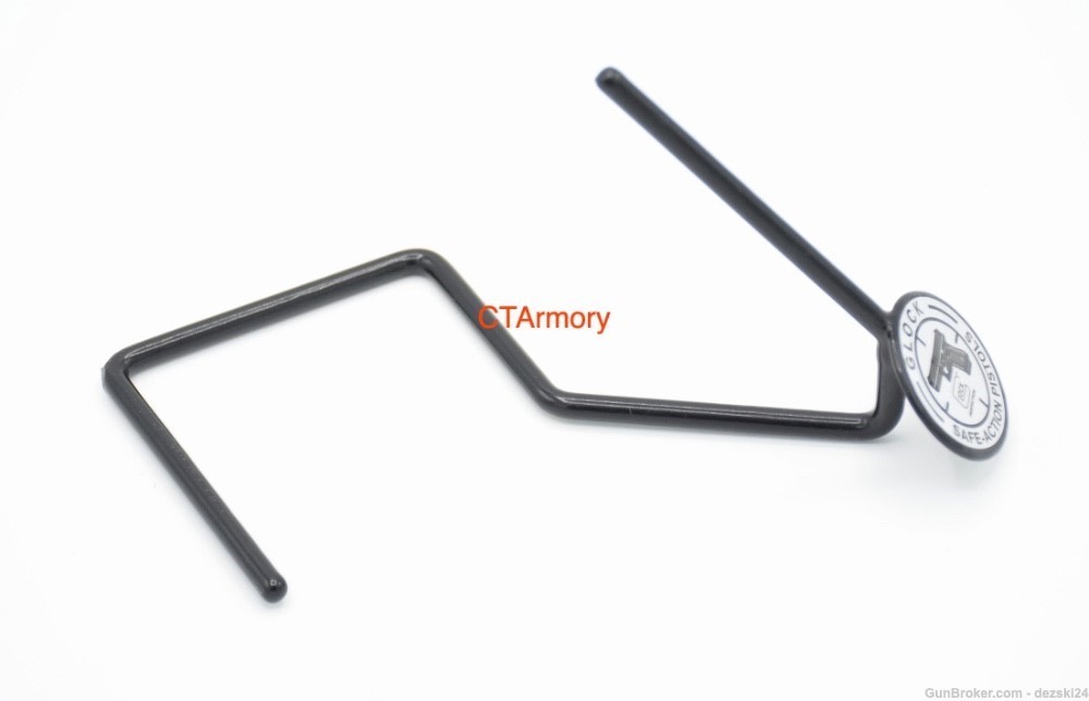 GLOCK PERFECTION LOGO KICK STAND PISTOL DISPLAY 17 19 22 23 26 27 36 43X 48-img-4