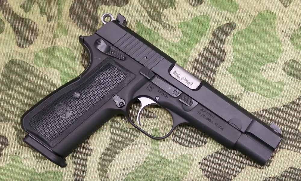 FN High Power pistol, 9mm 4.8", factory new-img-0