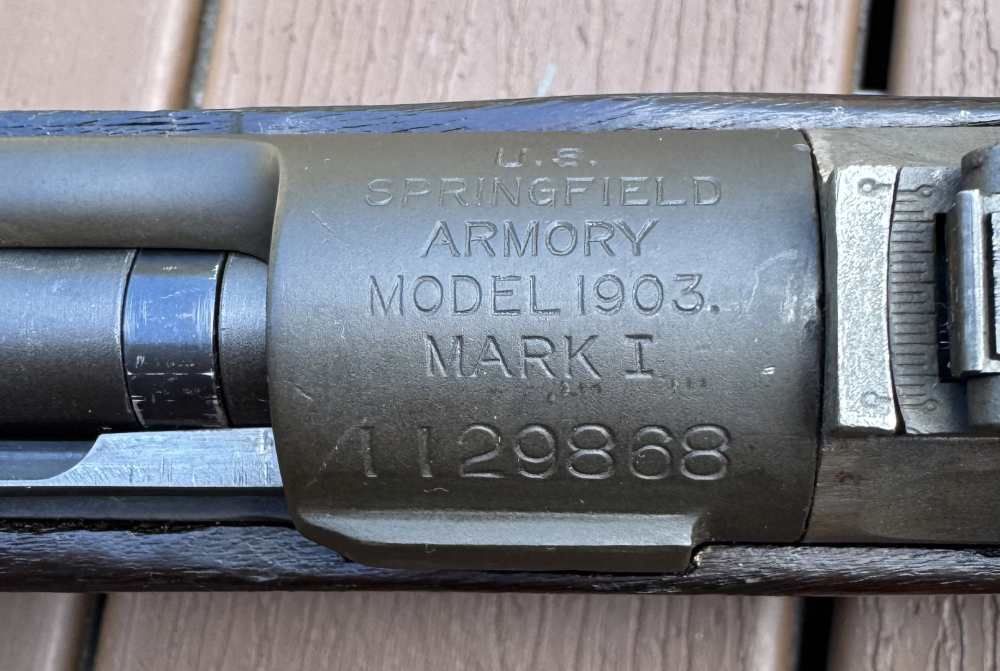 Great US Springfield armory model 1903 mark 1 mk1 30-06 ww1 pedersen  -img-7