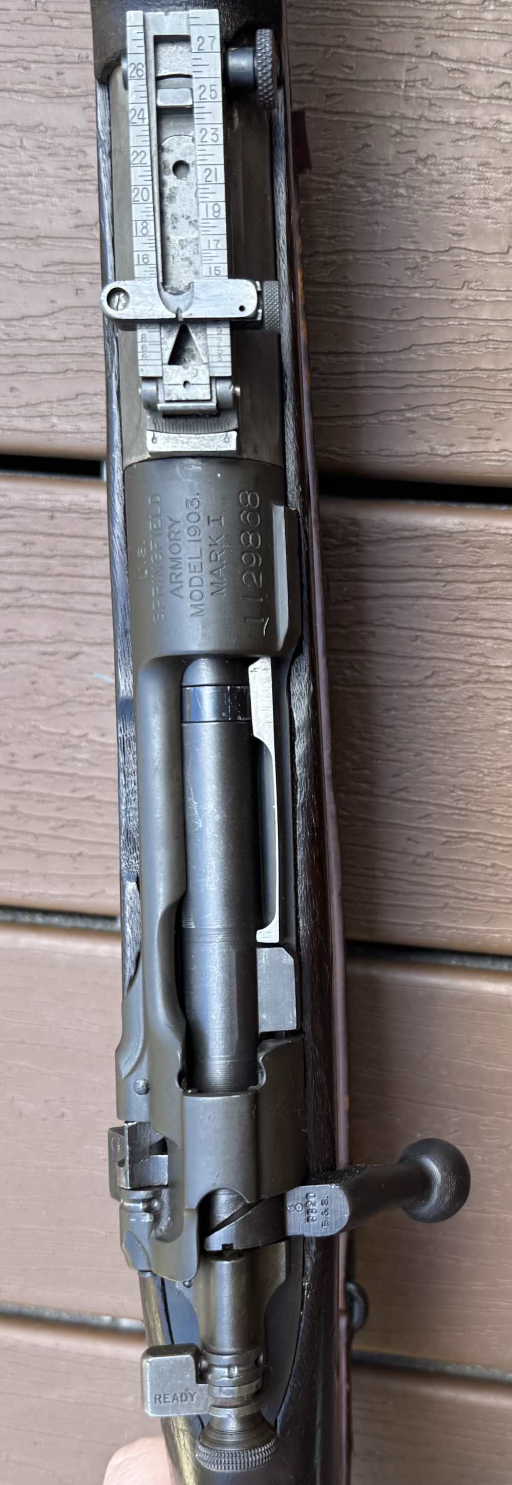 Great US Springfield armory model 1903 mark 1 mk1 30-06 ww1 pedersen  -img-5