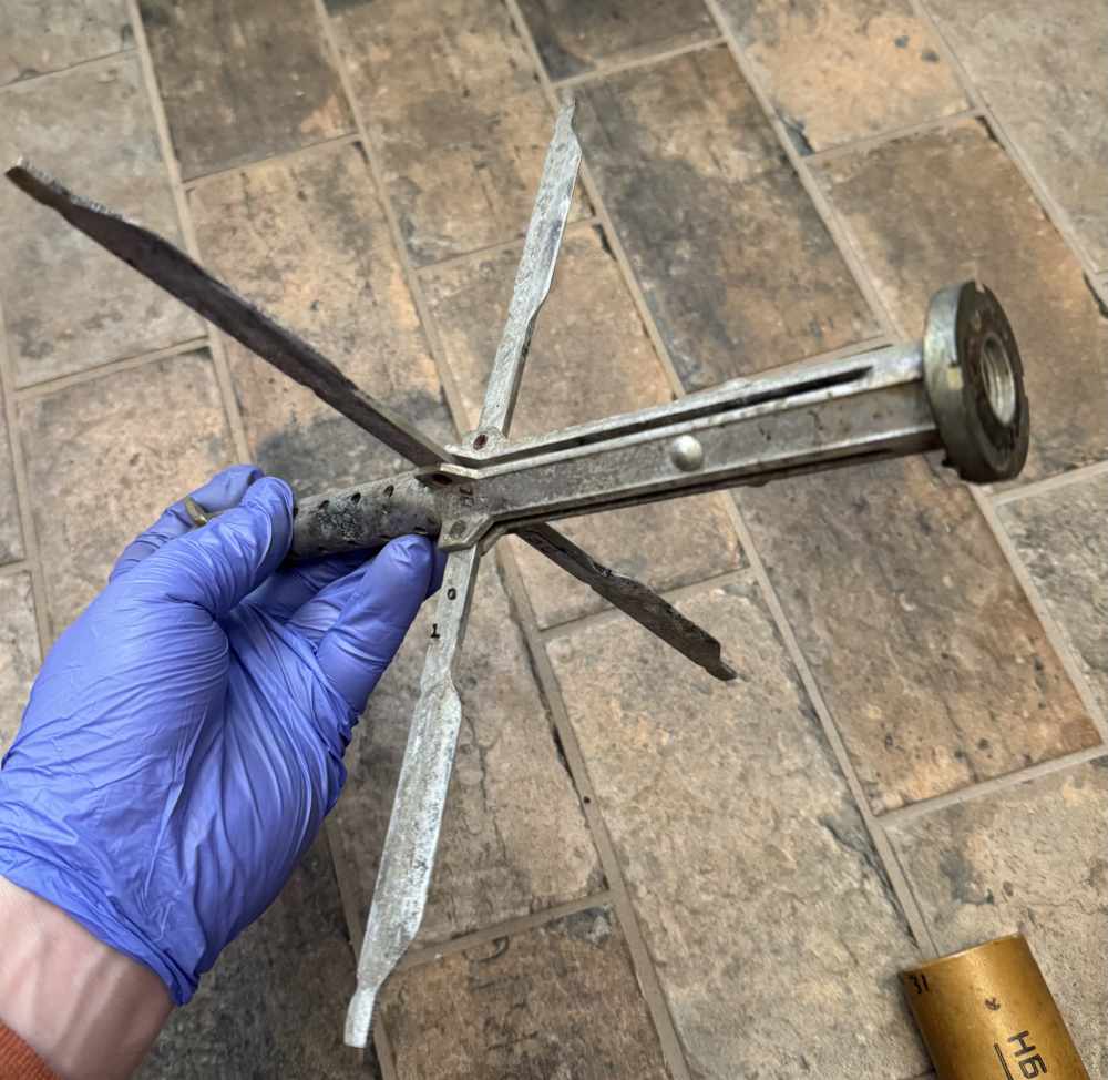 Nice Russian RPG 7 rocket tail Iraqi war US GI bring back launcher-img-4