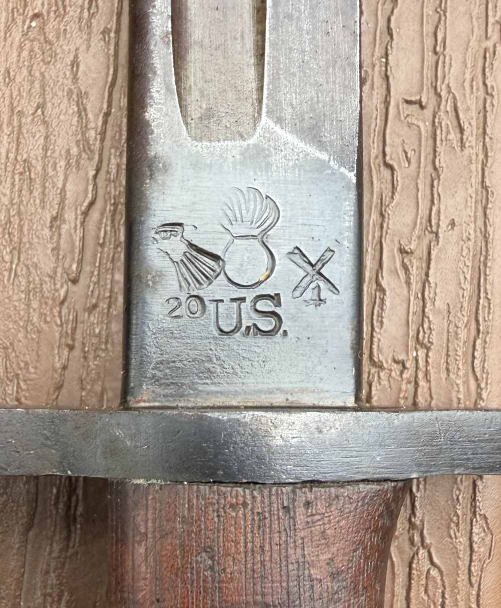 Nice US Remington 1917 bayonet for trench shotgun and rifle ww1-img-6