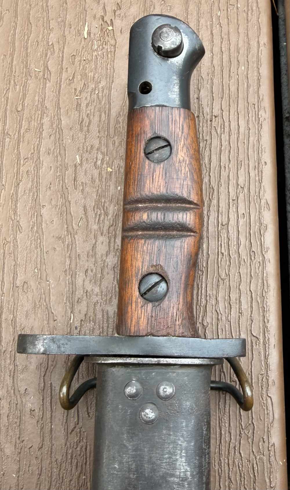 Nice US Remington 1917 bayonet for trench shotgun and rifle ww1-img-2