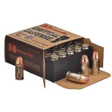 50rds Hornady Critical Defense™ 9mm FTX JHP Luger FlexTip 115 grains HP-img-2