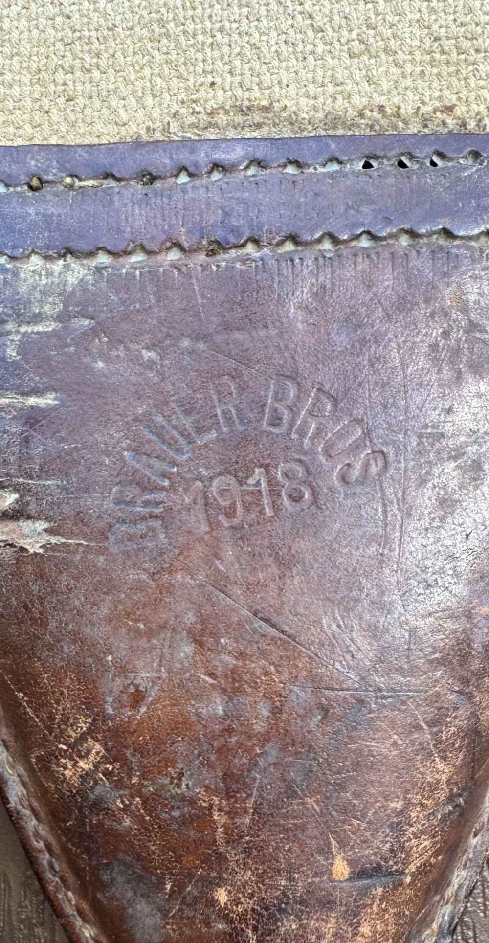 Nice model 1917 bolo knife ww1 made by plumb 1918-img-2