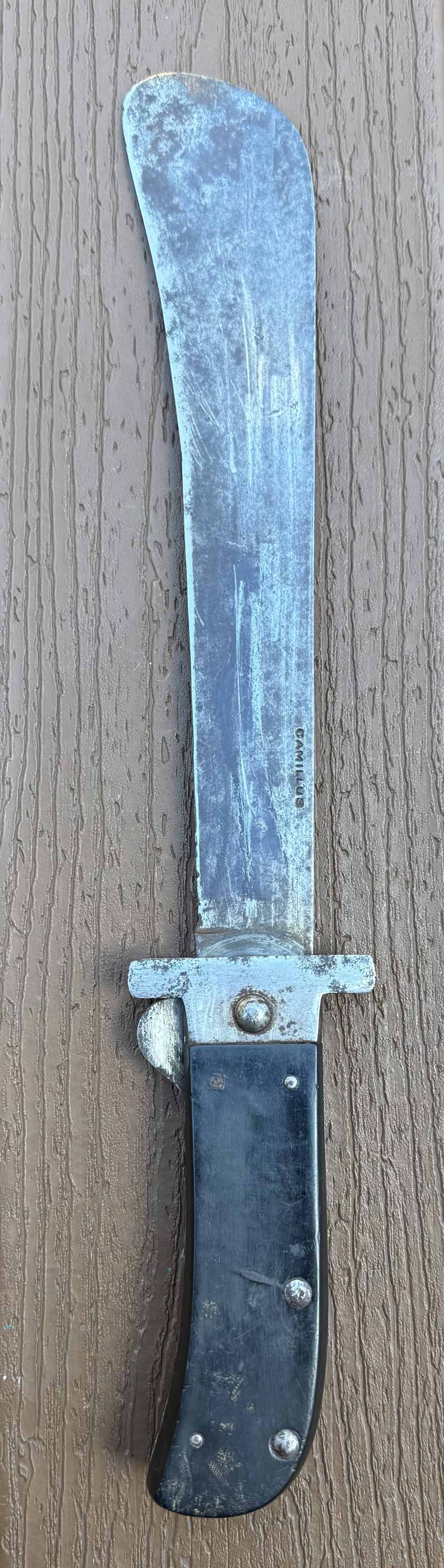 Nice US air force ww2 survival folding machete camillus -img-2
