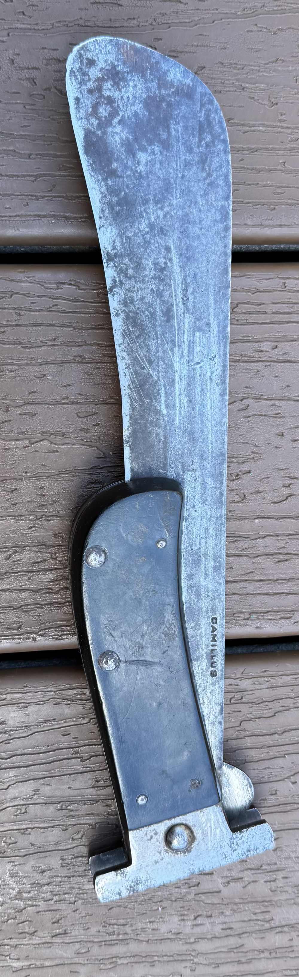 Nice US air force ww2 survival folding machete camillus -img-0