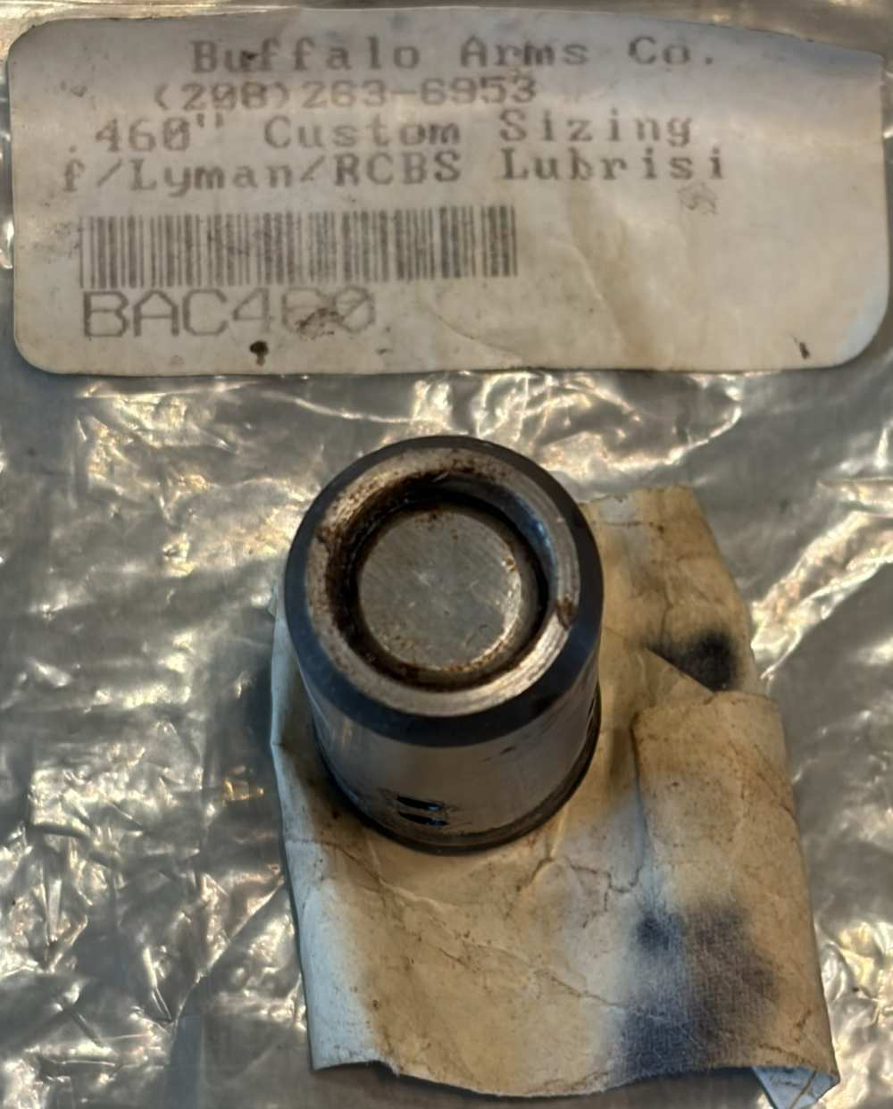 Buffalo Arms .459 510 gr Creedmoor Bullet Mould Sizer Expander Die Expander-img-12