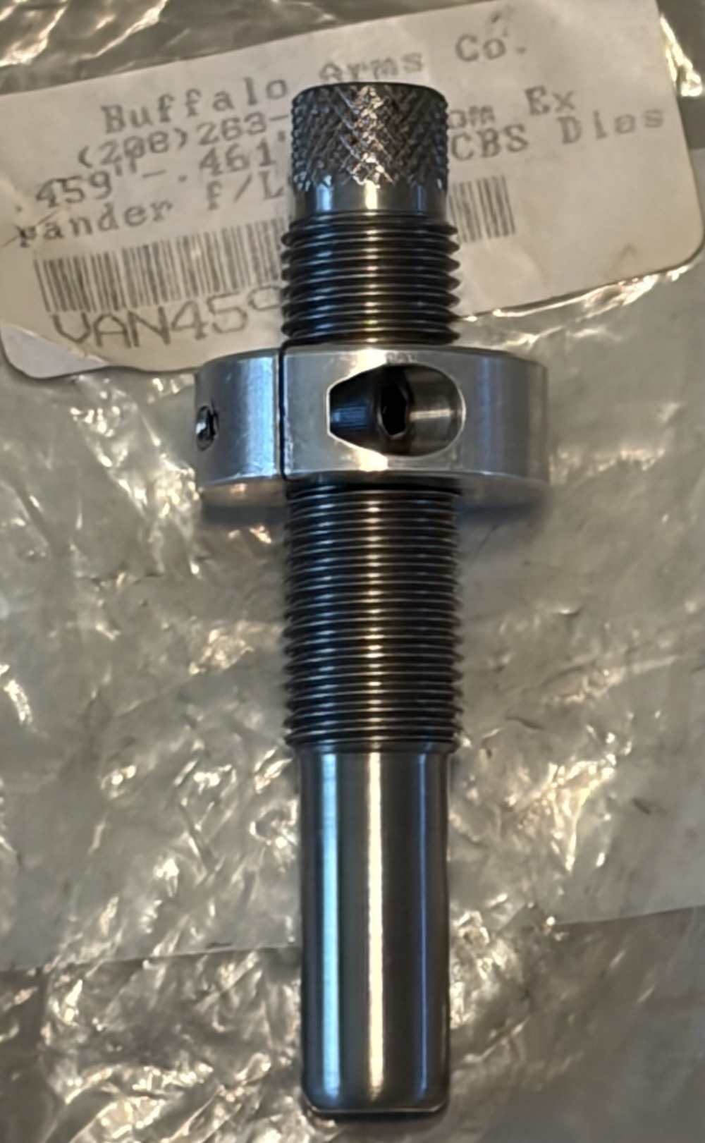 Buffalo Arms .459 510 gr Creedmoor Bullet Mould Sizer Expander Die Expander-img-19