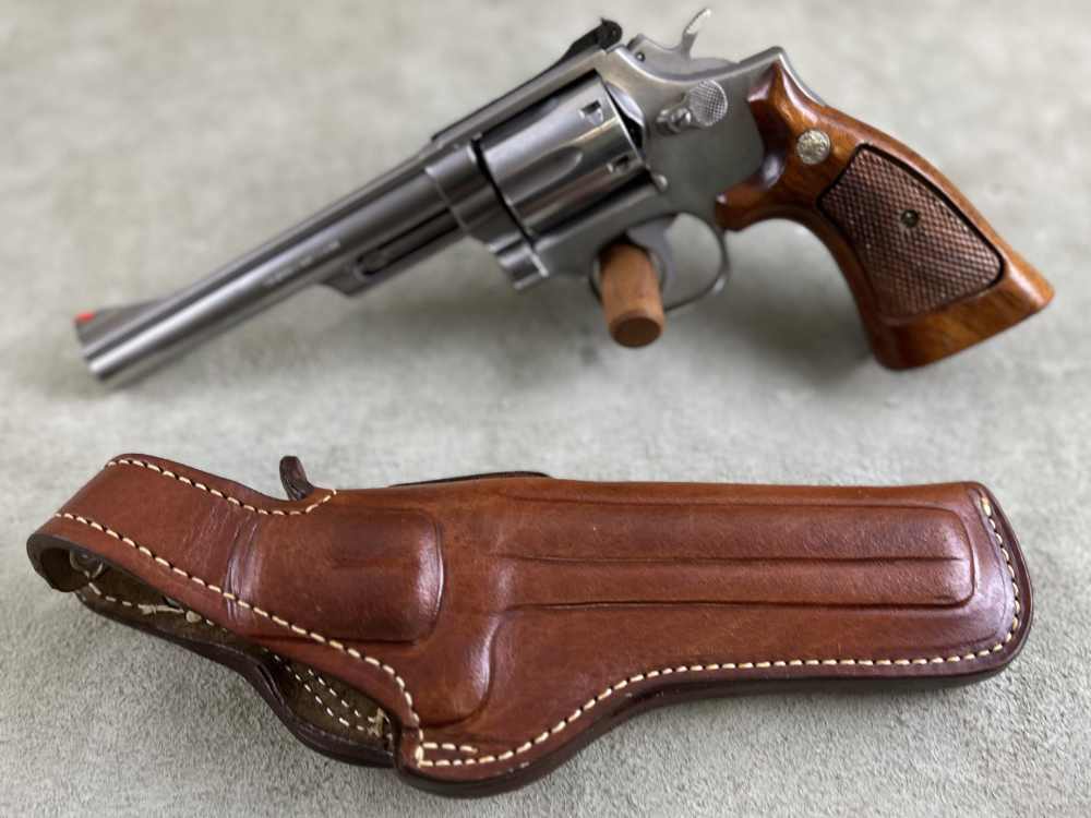 Smith & Wesson 66-1 357 Magnum 6" BBL Stainless P&R *USED*-img-3
