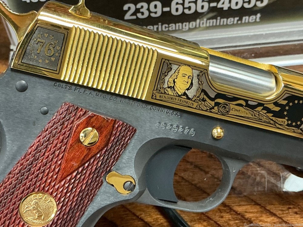 COLT 01991 FOUNDING FATHERS EDITION 178/200 COMPLETE IN BOX LAYAWAY AVAIL -img-9
