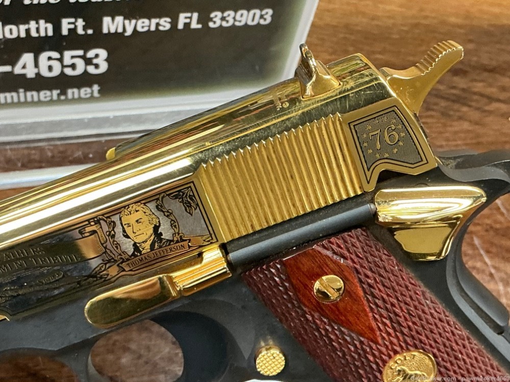 COLT 01991 FOUNDING FATHERS EDITION 178/200 COMPLETE IN BOX LAYAWAY AVAIL -img-4