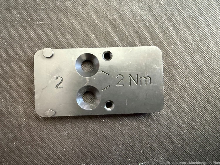 Heckler & Koch Hk Optics Plate #2 for VP9 Optic Ready for RMR   FREE S/H!-img-1