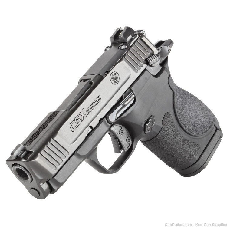 S&W CSXE CSX E-SERIES 13897 9mm 17+1 OR BLACK PISTOL, NIB, 3 - MAGAZINES-img-2